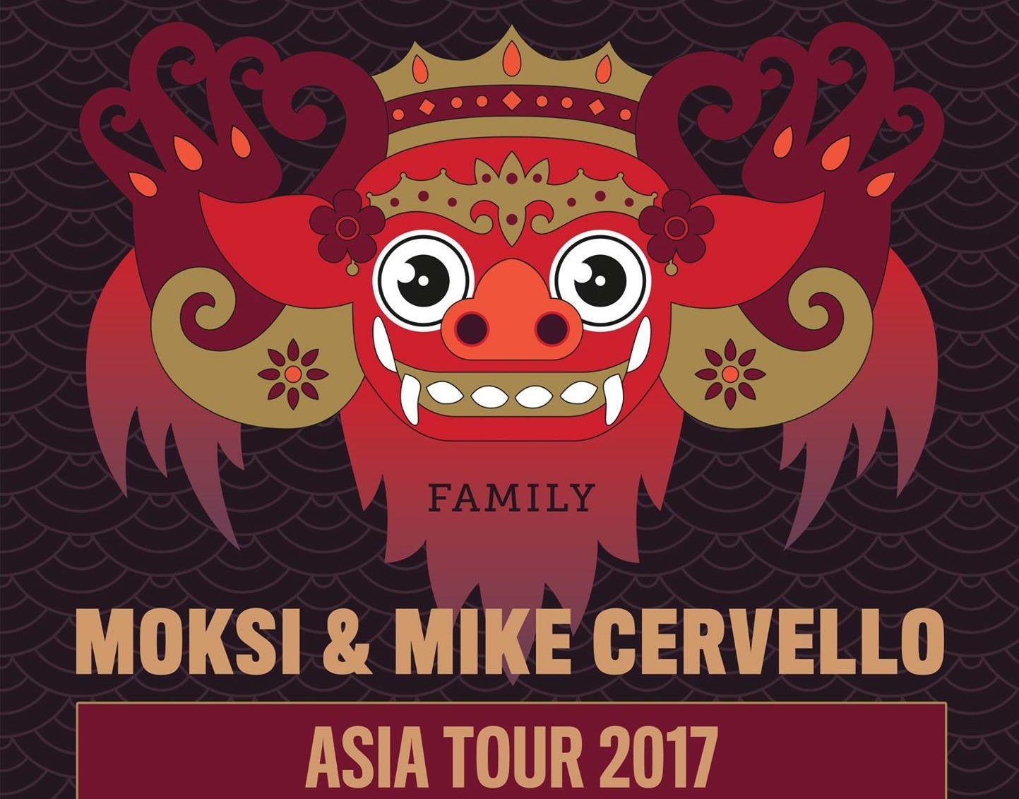 「Barong Family」ツアーが日本で実現！MoksiとMike CervelloがダブルヘッドライナーとしてageHaに登場！